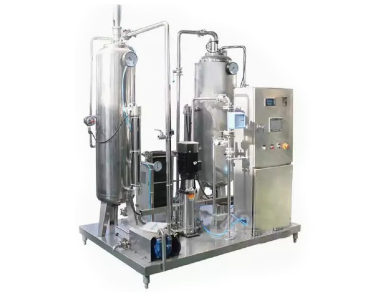 Carbonated beverage mixer