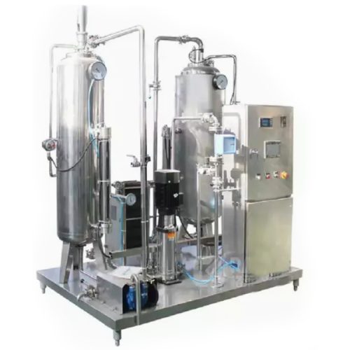 Carbonated beverage mixer