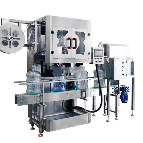 Large Barrel Neck Labelling Dedicated Shrink Tunnel